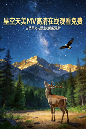 星空天美MV高清在线观看免费 - 纪录片海报，自然风光与野生动物
